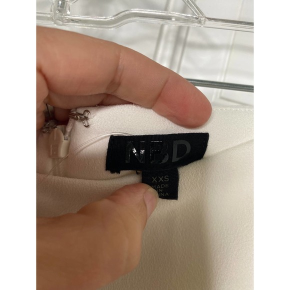 NBD Joyce Mini Skort White Size XXS NWT Women's - Picture 6 of 8